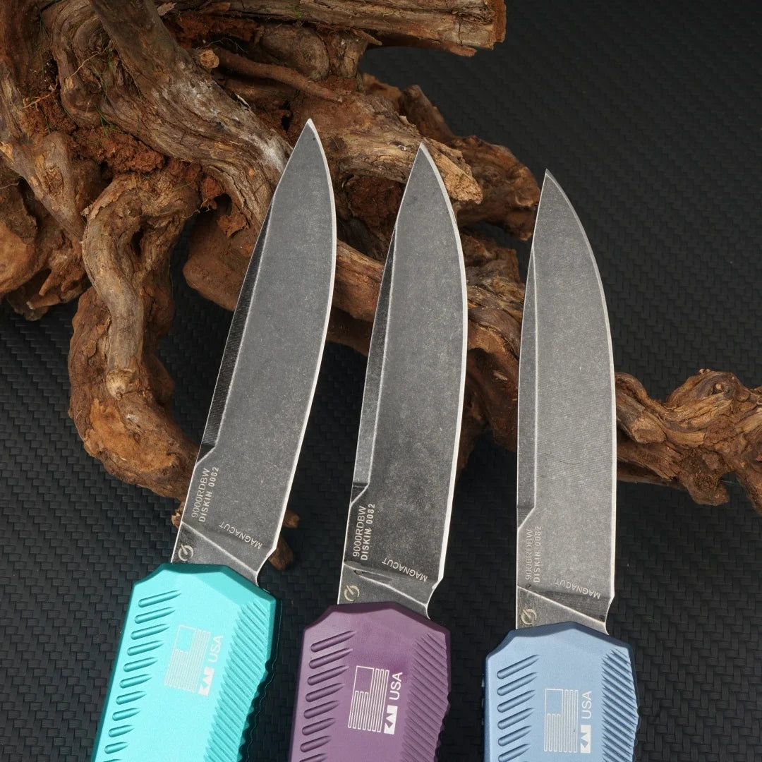 KS 9000 Outdoor Camping Folding Knife, K50 Pocket Knife with D2 Steel Blade & T6 Aluminum Handle, Multi-purpose Outdoor EDC Camping Tool, Ideal Gift for Friends