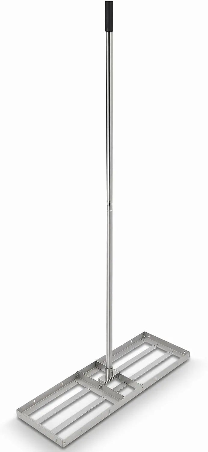 Garden Heavy Duty Rake Rakes Farm Equipment with Drag Harrow 48-72" Leveling Gardening For Tools Agricultural Supplies Sea Sand Leaf Agriculture Furniture For Lawn & Yard Care ﻿